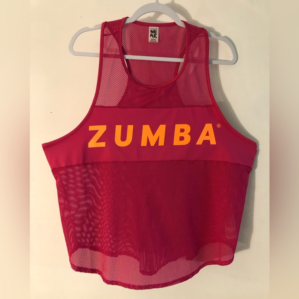 Authentic Zumba Mesh Tank